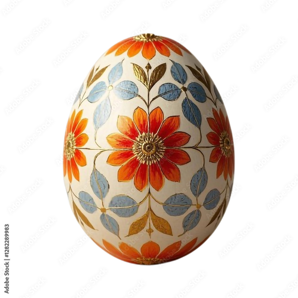 A decorated Easter egg on a white or transparent background, Easte, Happy Easer, Easter Bunny, Easter Sunday. A decorated Easter egg on a white or transparent background, Easte, Happy Easer, Easter Bunny, Easter Sunday.