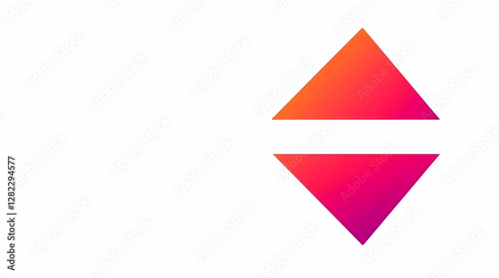 A modern graphic against a stark white background, presenting a sleek and minimalist design featuring sharp angles and bold primary colors. A modern graphic against a stark white background, presenting a sleek and minimalist design featuring sharp angles and bold primary colors.