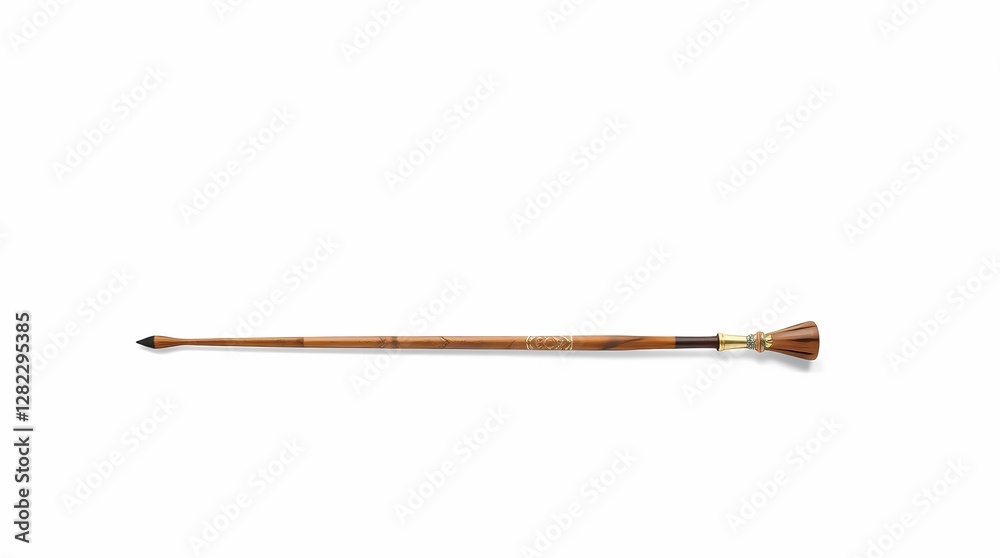 Naklejka premium A photorealistic graphic of a single object against a white background, paying close attention to detail and realism.