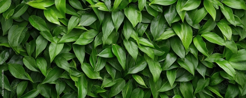 Lush green leaves texture background with vibrant foliage creating a natural atmosphere and ample copy space for design elements and text healthy living concept Lush green leaves texture background with vibrant foliage creating a natural atmosphere and ample copy space for design elements and text healthy living concept