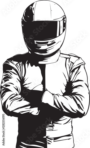 man with helmet