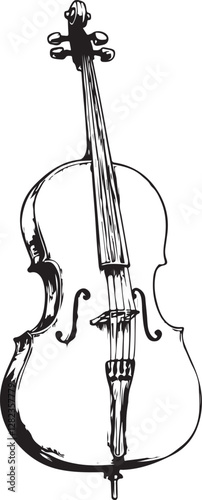 violin vector