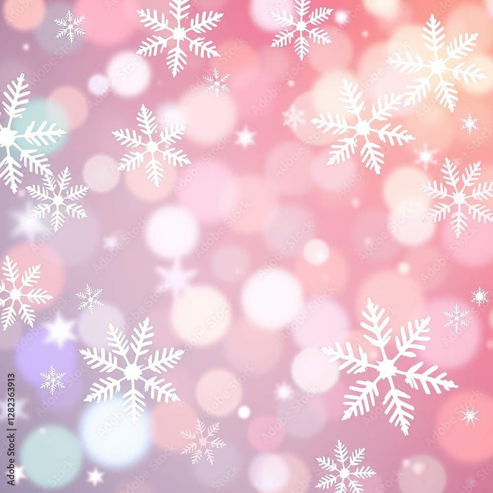 Christmas Cheer: Snowflakes Dancing on a Winter's Night Christmas Cheer: Snowflakes Dancing on a Winter's Night