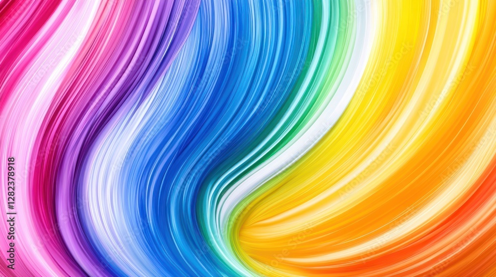 Vibrant Rainbow Swirl Abstract Art: A Symphony of Colors Vibrant Rainbow Swirl Abstract Art: A Symphony of Colors