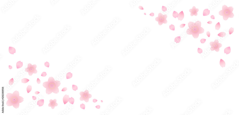 Spring cherry blossoms in full bloom, soft and cute frame background material, flowers, new life, New Year's card material, New Year, March, April, vector white background for kindergarten admission
Spring cherry blossoms in full bloom, soft and cute frame background material, flowers, new life, New Year's card material, New Year, March, April, vector white background for kindergarten admission