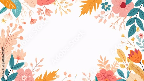 Artistic Floral Arrangement Featuring Decorative Flowers and Leafy Plants