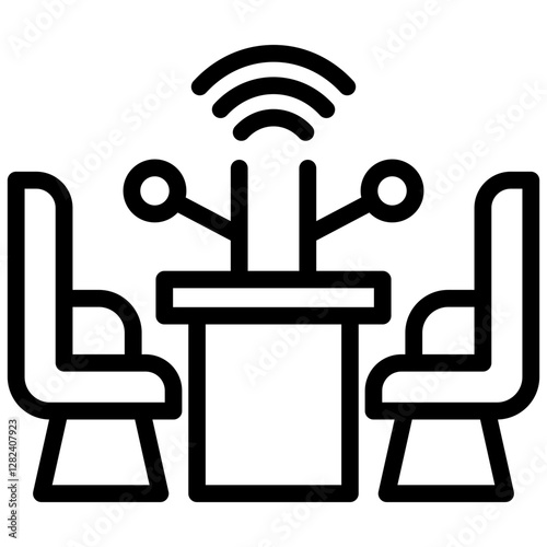 Podcasting Outline Icon