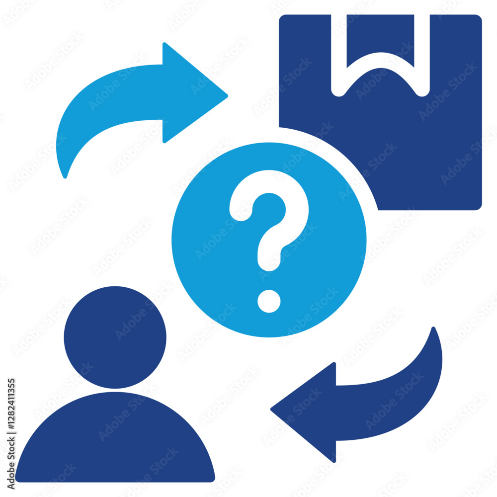 Supply Demand Forecasting Dual Tone Icon Supply Demand Forecasting Dual Tone Icon
