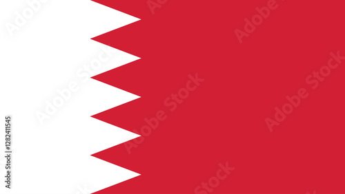 Flag of Bahrain
