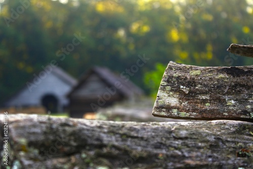 old house in the mountains