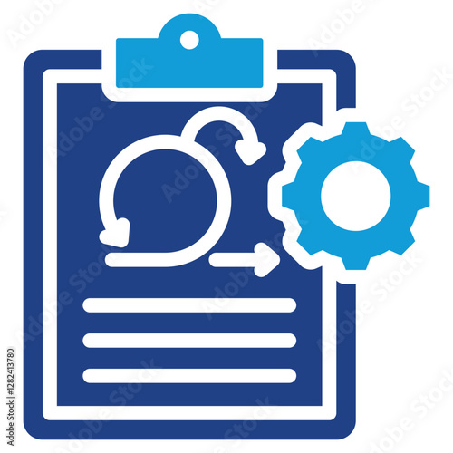 Agile Project Management Dual Tone Icon