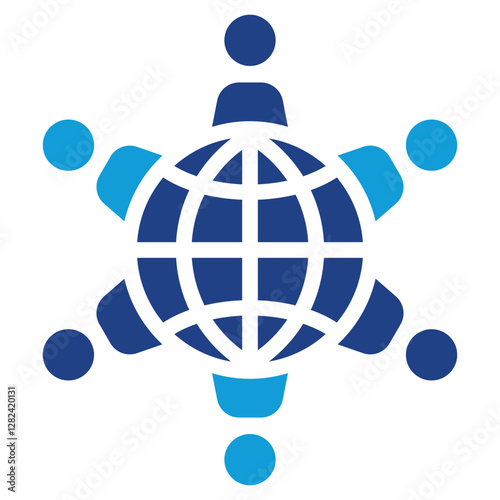 Organizational Culture Dual Tone Icon