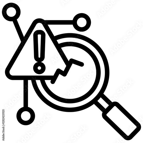 Failure Mode Effects Analysis Outline Icon