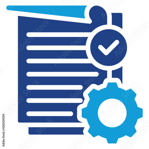 Process Documentation Dual Tone Icon