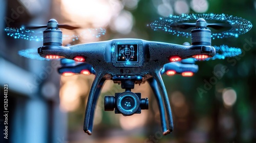 Futuristic Drone Technology: Aerial Photography and Innovation