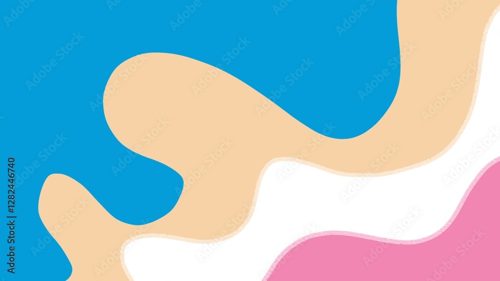 Modern abstract background featuring fluid organic shapes in blue, beige, white, and pink. Perfect for design, branding, and digital art projects.
Modern abstract background featuring fluid organic shapes in blue, beige, white, and pink. Perfect for design, branding, and digital art projects.
