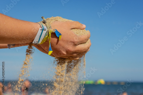 young woman in shower
