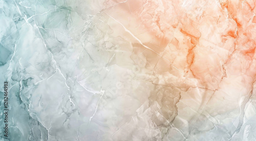 Marble background with gradient and white marble texture, light tones, soft and dreamy.