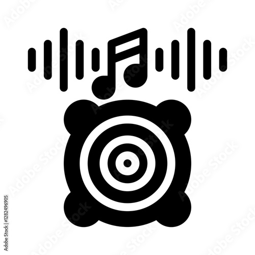 speaker glyph icon