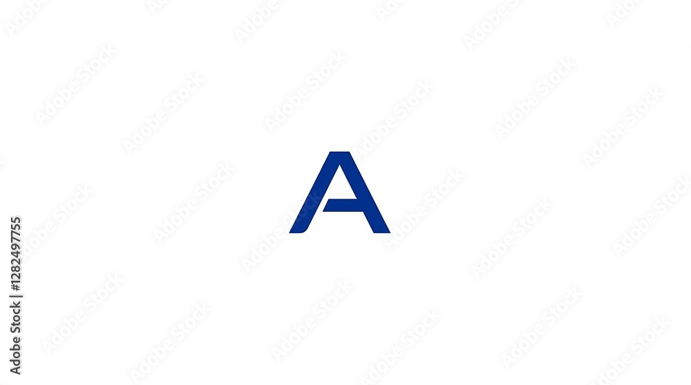 A minimalist vector graphic design, featuring a simple logo, a stylized letter A, in a bold sans-serif font, rendered in a deep blue hue against a white background, with smooth lines and cri. A minimalist vector graphic design, featuring a simple logo, a stylized letter A, in a bold sans-serif font, rendered in a deep blue hue against a white background, with smooth lines and cri.
