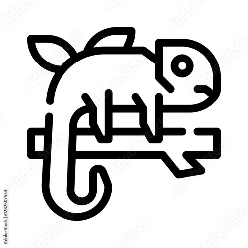lizard line icon