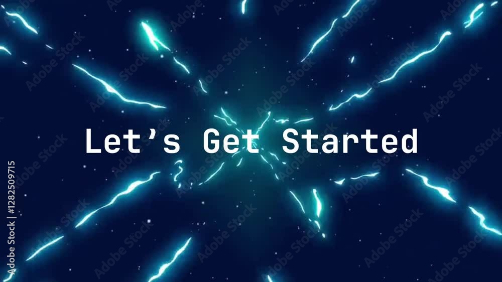 Business presentation, initiation, let's get started