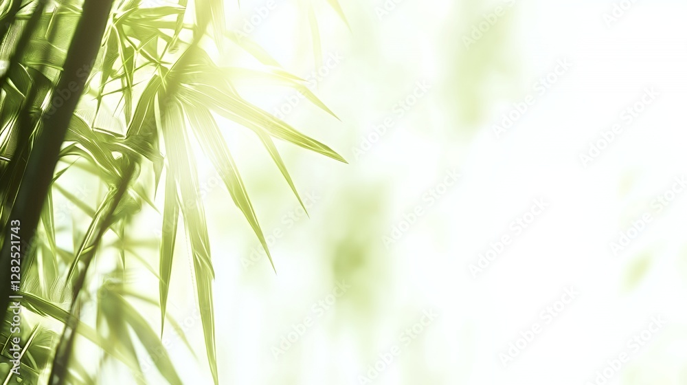 Obraz premium Bright Sunlight Illuminating Lush Green Cannabis Leaves