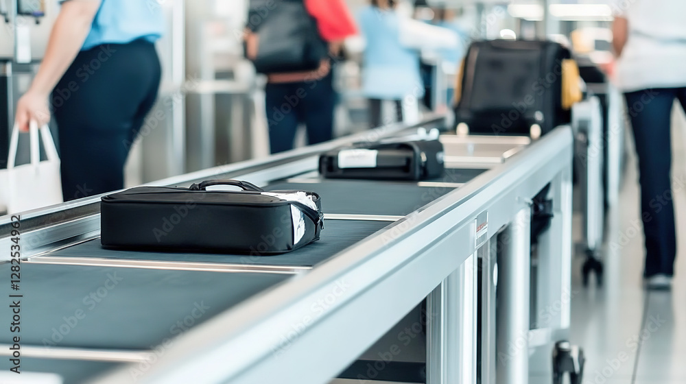 baggage inspection system, security and safety concept
baggage inspection system, security and safety concept