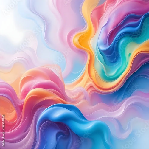 Colorful Abstract Energy Background

