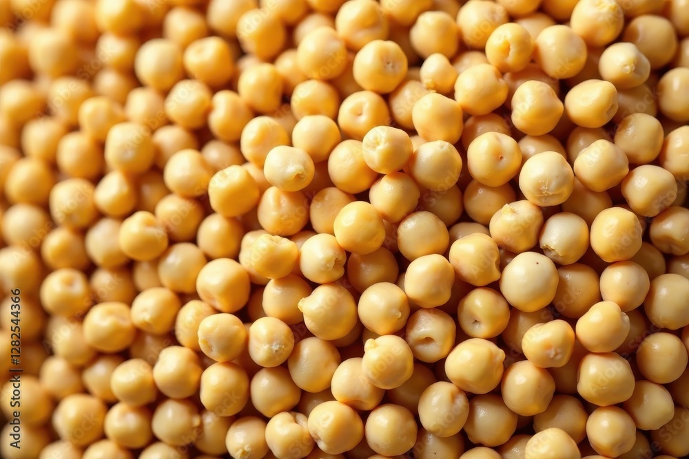 Close-up of beige chickpeas, textured background, ingredient, earth tones Close-up of beige chickpeas, textured background, ingredient, earth tones
