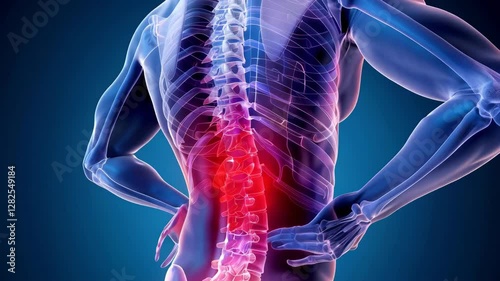 male lower back pain