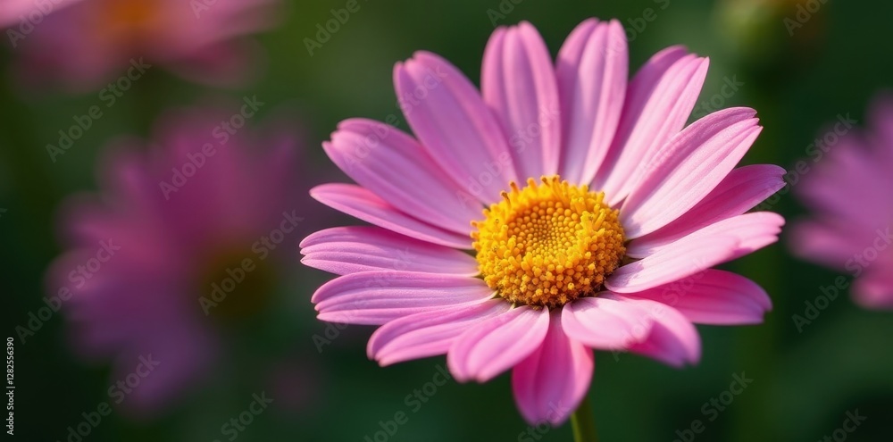 Close-up view of a Marguerite daisy, showcasing intricate details , flower photography, image Close-up view of a Marguerite daisy, showcasing intricate details , flower photography, image