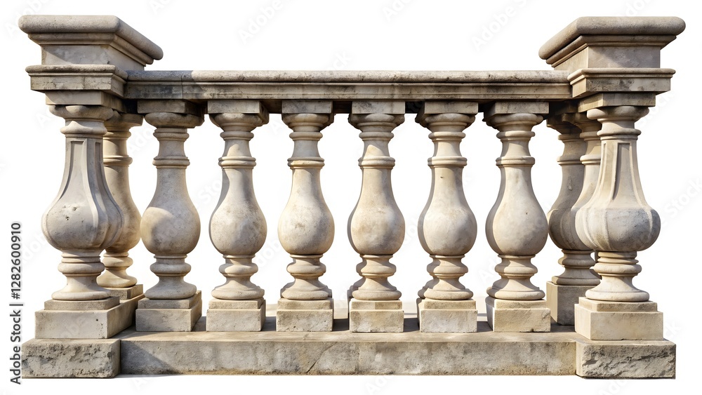 Fototapeta premium Stone Balustrade Detail