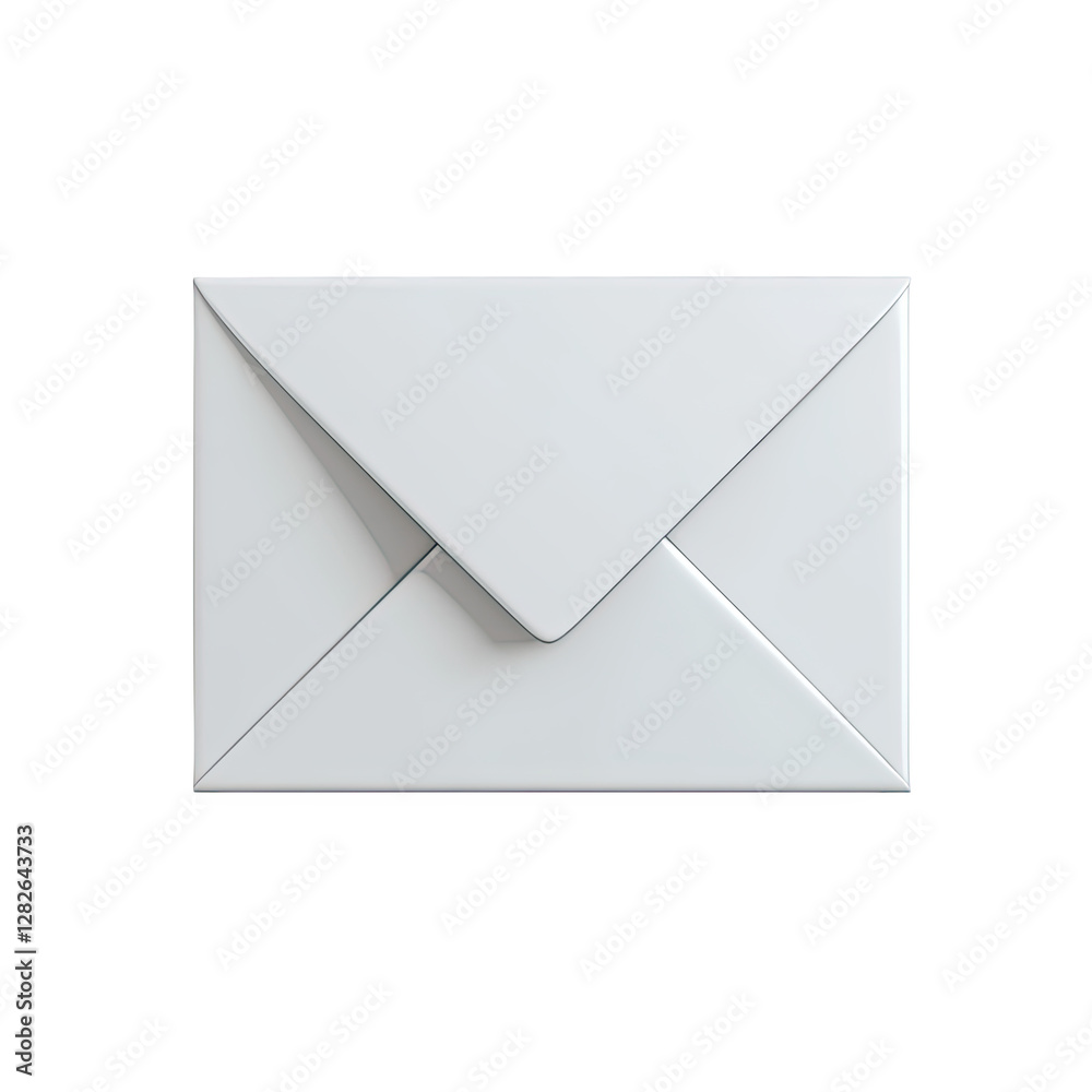 white envelope icon symbolizing email and digital communication on transparent background, PNG white envelope icon symbolizing email and digital communication on transparent background, PNG