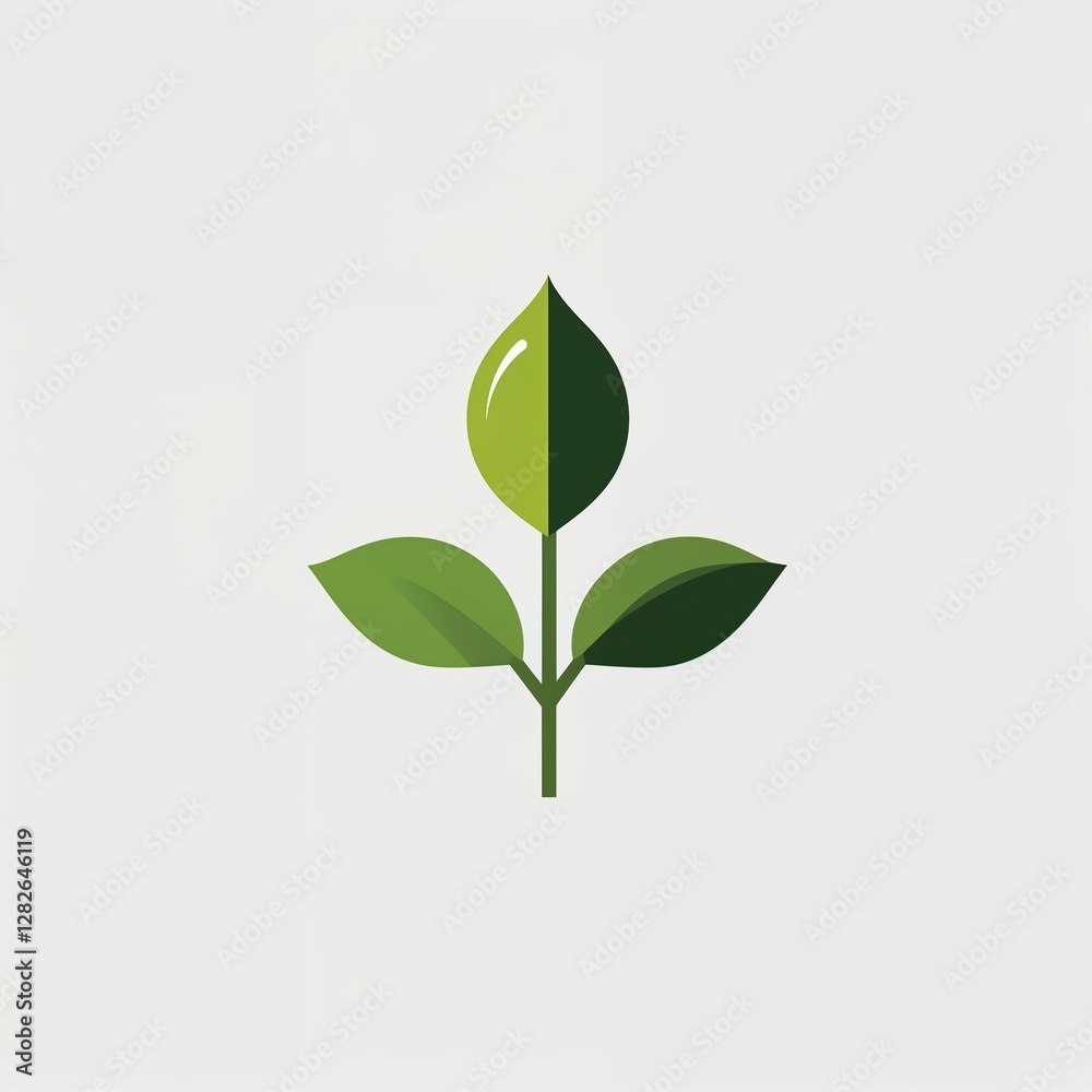 Fototapeta premium clove bud icon on plain white background