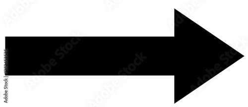 赤色矢印、シンプルイラスト黒