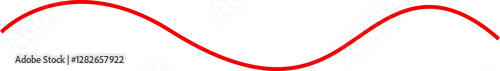 Red line thread vector