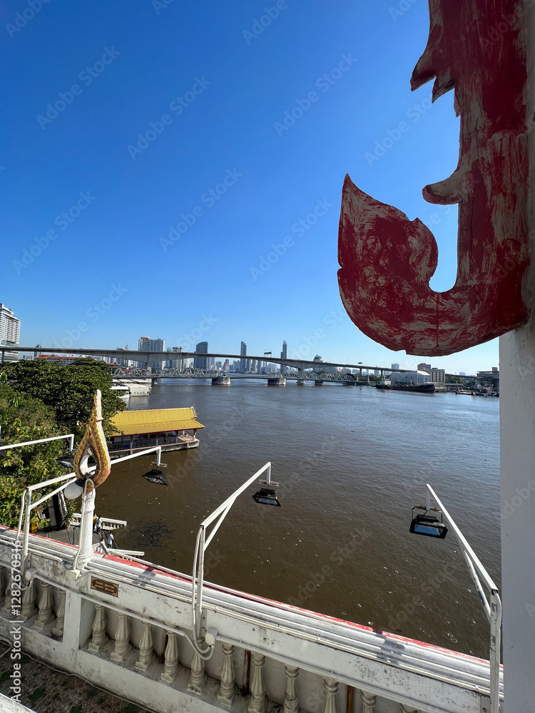 View from Wat Bukkhalo buddhist temple