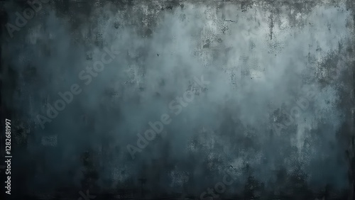 Dark abstract fog texture with space for copy