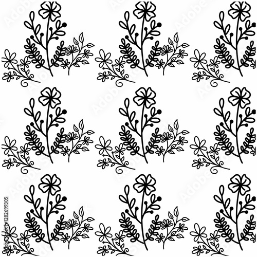 seamless floral background