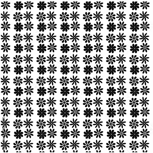 black and white seamless pattern