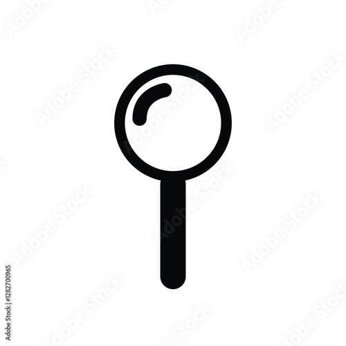information icon, isolated. flat design. vector illustration