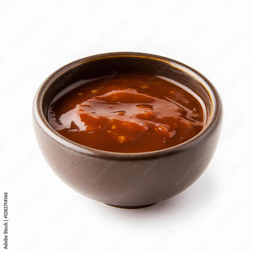 Spicy Chili Sauce in Brown Bowl Food Photography Spicy Chili Sauce in Brown Bowl Food Photography