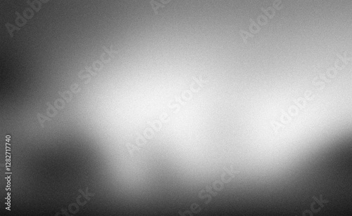 grainy silver gray gradeint diffused light blurry noisy abstract monochrome background