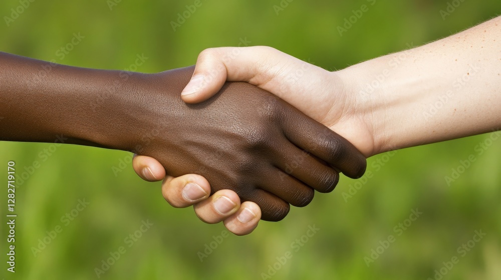 Hands Shaking Symbolizing Partnership and Collaboration Hands Shaking Symbolizing Partnership and Collaboration