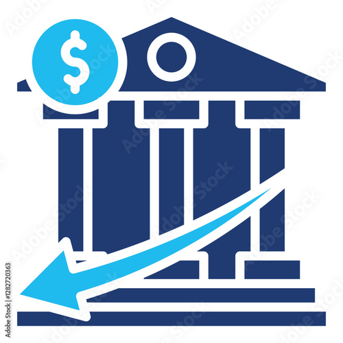Economic Downturn Icon