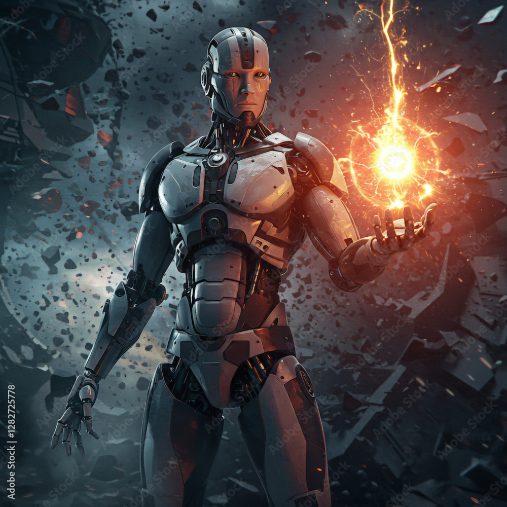 Fototapeta premium The ominous future.