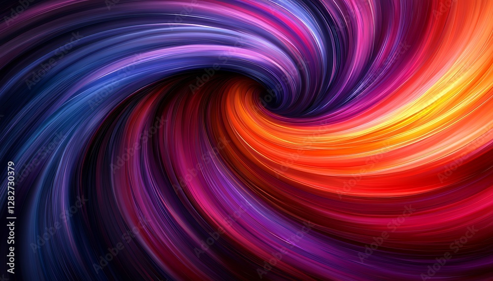Abstract swirl, vibrant colors, energy, design, background Abstract swirl, vibrant colors, energy, design, background