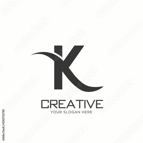 K Letter Logo Design. K Letter Logo Design Vector