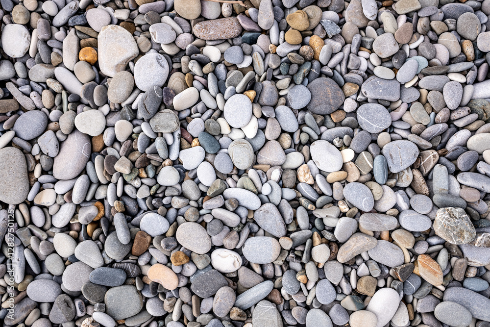 Background texture of sea pebbles, round small stones. Background texture of sea pebbles, round small stones.